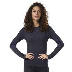 Reebok Thermowarm Base Layer Top Sweatshirt Damen - Schwarz - DE 973-TGD